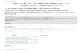 Microsoft MS-302 Microsoft 365 Teamwork Administrator ... · 1. Firstly, we need to activate Rights Management from Office 365 Admin center. Go to Admin Center > Settings > Services