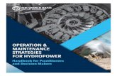 Handbook for Practitioners and Decision Makers...Operation and Maintenance Strategies for Hydropower Handbook for Practitioners and Decision Makers 10033_ESMAP_Hydropower_Main Report_new.indd