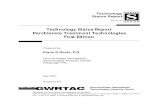 Technology Status Report: Perchlorate Treatment ...Technology Status Report TS-01-01 Technology Status Report Perchlorate Treatment Technologies First Edition Prepared By: Diane S.