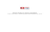 IRDAI PUBLIC DISCLOSURES - HDFC Life€¦ · Registration Number and Date of Registration with the IRDAI : 101 dated 23rd October 2000