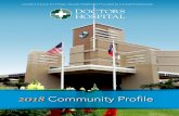 2018 Community Profile - Doctors Hospital of Laredo...From the CEO Since we began caring for our community in 1974, Doctors Hospital of Laredo has been dedicated to building on our