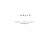 R3 Compact Music System User guide · 2020-08-04 · R3 vil automatisk skifte til DMR-tilstand, når du vælger din R3 som afspiller – DMR er ikke en tilstand, der kan vælges med