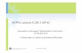 HCPro Lecture 5 (28.1.2014)€¦ · HCPro Lecture 5 (28.1.2014) Discussion on the paper ”Differentiation in the cloud…” by Sirotkin et al. =>Quick peek on Values by Schwartz