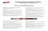CAROLINA HURRICANES - National Hockey Leaguedownloads.hurricanes.nhl.com/clips/clips062514.pdf · be paid $3 million in the 2014-2105 and 2015-2016 seasons, and $2.5 million in 2016-2017.