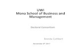 UWI Mona School of Business and Managementocs.msbm-uwi.org/public/conferences/15/schedConfs/24/Presentatio… · Mona School of Business and Management Doctoral Consortium Brenda