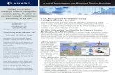 Local Management for Satellite-based Managed … Briefs/uplogix...Local Management for Satellite-based everywhere, all the time. Managed Services Providers Broadband satellite access