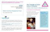 Patient and Carer Engagement Team… · A national Triangle of Care steering group, chaired by Carers Trust, aims to ensure the project represents those working to improve carer support