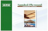 Product Guide: Sanded Plywood€¦ · form no. k435f © 2011 apa – the engineered wood association  sanded plywood (a)