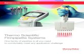 Thermo Scientific Finnpipette Systemstools.thermofisher.com/content/sfs/brochures/Finn... · For decades, Thermo Scientific Finnpipette pipetting systems have delivered unmatched
