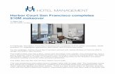 Harbor Court San Francisco completes $10M makeover… · Malin + Goetz bath products. All guest rooms have Wi-Fi connectivity, HDTVs, Soundfreaq Bluetooth music alarm systems and