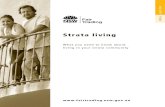 What you need to know about living in your strata …...Strata living What you need to know about living in your strata community July 2011 FT045 Strata living 1 Meetings of the owners