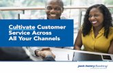 Cultivate Customer Service Across All Your Channels ebook...Solving these problems means cultivating personal customer service across all your channels. To do this, you’ll need to: