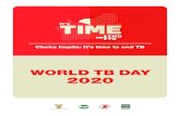 WORLD TB DAY 2020 - SANAC · 01 About World TB Day Each year we commemorate World TB Day on March 24 to raise public awareness about the devastating health, social and economic impact