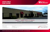 AVAILABLE FOR LEASE - Lee & Associates...One an Manae y: 950 . Bryn Mar Avene, Site 550 | Roeont, IL 6001 | 3-355-3000 | .lee-aoiate.o 1023 - 1069 HIH STREET MUNDELEIN, ILLINOIS 60060