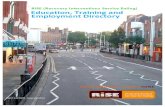 RISE (Recovery Interventions Service Ealing) Education ... · RISE: EDUCATION, TRAINING AND EMPLOYMENT DIRECTORY (November 2013) 2 Education,&Training&andEmployment&Directory& & &