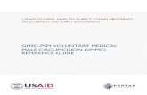 GHSC-PSM VOLUNTARY MEDICAL MALE CIRCUMCISION (VMMC ... Referenc… · GHSC-PSM participates in meetings of and provides periodic input to support the Office of HIV/AIDS (OHA) VMMC