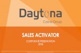 SALES ACTIVATOR©sentation... · CORPORATE PRESENTATION 2018 SALES ACTIVATOR. Part of the Cosine Group Our ability to recruit the best profiles allows us to continue offering top
