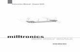 milltronics MSI BELT SCALE MAnual.pdf · 2006-07-03 · Ł Siemens Milltronics test weight(s) The addition of an idler (supplied and installed by the customer) to the weighbridge