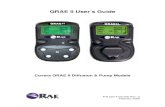 QRAE II User’s Guideusenvironmental.com/download/manuals/RAE-QRAE II Manual.pdf · 2. S sensor, RAE Systems recommends using RAE . calibration gas cylinders with a 4-gas mix containing