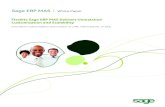 Sage ERP MAS I€¦ · Additional benefits of the transformation of the Sage ERP MAS 90 and 200 products are realized in the increased scalability and reliability from robust support