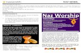 August 9 2020 Naz Newsletter DRAFT publisher doc · 8/8/2020  · August 9th, 2020 NAZ NEWS ANNOUNCEMENTS ♦ Please join us for in-person worship services at Nazareth every Sunday