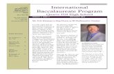 International Baccalaureate Program...Volume 1, Issue 2 Page 7 QHHS SCHOLARSHIP BULLETIN December 2011 December 31, 2011 I was born in: 1994: 1995: 1996: Students born in 1994, 1995,