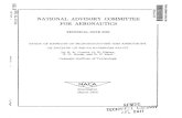 NATIONALADVISORYCOMMITTEE FOR AERONAUTICS/67531/metadc... · was shownto be of a statisticalnature,was reportedby Ransom and Mehl (ref.1). Followingthis the fatigue-fracturestatisticsof