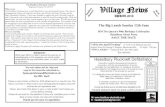 tt Village News rth - Haselbury STM · Invitations to apply for grants will continue to be published in the Parish News. Village News APRIL 2016 tt rth t A Visit to St Michael and