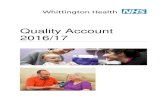 Quality Account 2016/17 - Islingtondemocracy.islington.gov.uk/documents/s12864/Quality account - fina… · 3 1. Statement on quality from the Chief Executive 1.1 Chief Executive’s