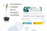 Fundación Ciudad de la Energía (CIUDEN)...Ponferrada, 9 th – 13th September 2013 Fundación Ciudad de la Energía CIUDEN Ponferrada 9 th to 13 September 2013 Organised by: Hosted
