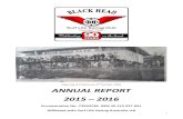 th ANNUAL REPORT 2015 2016 - Black Head SLSC to issue badges, medallions and certificates and award