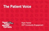 The Patient Voice · (~ quote from a health economist at a recent conference) #PPMDConference Gap between scientific data and patient experience Your Voice: Bridging the gap Science