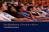 Syllabus Overview - Cambridge Immerse€¦ · Alain de Botton, The Architecture of Happiness, (2007). Your tutor has also provided preparatory questions, please complete these on