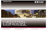 CENTRAL LONDON - Knight Frank• Investment turnover in Q4 totalled £2.7 bn, second-highest on record 0 200 400 600 800 1,000 1,200 1,400 1,600 Q4 Q1 Q2 Q3 Q4 2014 2015 MAYFAIR/ ST