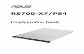 RS700-X7/PS4 - Asusdlcdnet.asus.com/pub/ASUS/server/RS700-X7_PS4/... · The RS700-X7/PS4 is a space-saving 1U server featuring high memory and storage capacity, flexible RAID, 2+1