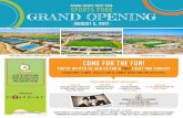 Orange County Great Park SPORTS PARK GRAND OPENING · 2017. 7. 28. · sports park come for the fun! >august 5, 2017< grand opening sports park phase one – 53 acres tennis