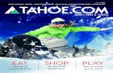 TAHOEcomESP 32Page 8-5x11 - Lake Tahoe · a winter wonderland with a snow globe s beautiful sparkle. small, locally-owned shops and restaurants cute, quaint town along the shore of