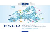 ESCO – European Classification of Skills/Competences, … · 2018. 6. 6. · • Boost online and skill-based job-matching . • Facilitate geographical and occupational mobility