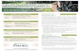 MAHEC PRIMARY CARE SPORTS MEDICINE FELLOWSHIP PRESENTS sys.mahec.net/media/brochures/ آ  MEDICINE FELLOWSHIP