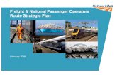 Freight & National Passenger Operators Route Strategic Plan · 2019. 1. 24. · FNPO Route Strategic Plan Network Rail 3 1. Foreword I am delighted to introduce In CP6, FNPO will