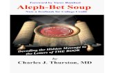 Aleph Bet Soup - evidences.net · 1 ALEPH-BET SOUP Decoding the Hidden Message In the Letters of The Book By Charles J. Thurston, MD ILLUSTRATED BY ANDREW THURSTON ©March 19, 2000