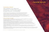 Solution Brief Accedian & Apcon Deliver Full End User ... · challenges with a network packet broker with an integrated network and ... experience monitoring in real time to troubleshoot,