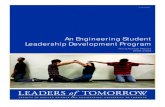 An Engineering Student Leadership Development Programilead.engineering.utoronto.ca/files/2013/08/LOT... · Annie Simpson, LOT Coordinator Ian Simmie, Program Coordinator, Student