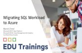 Migrating SQL Workload to Azure · •Azure Webjobs •Azure SQL Elastic Job (S0 tier and higher) •Azure Automation •Azure Functions •On-premise SQL or Azure VM SQL Server with