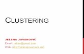 CLUSTERING - University of Belgradeai.fon.bg.ac.rs/wp-content/uploads/2015/04/ML-Clustering-2013_eng.… · K-MEANS: THE ALGORITHMSteps: 1) Initial, random selection of a centroid