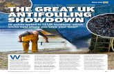 Gear test The GreaT UK anTifoUlinG Showdown · weed elsewhere. There were a few sea squirts present. rHu The fouling at Rhu consisted of heavy shell growth, with barnacles and worm