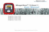 Magellan Tritonstatic.highspeedbackbone.net/pdf/Magellan-Triton-200-300-400-500... · map. Plan your day for the best use of your outdoor time. The Magellan Triton is constantly being
