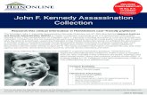 included complimentary in all u.s. academic packages John ...The President John F. Kennedy Assassination Records Collection Act of 1992 directed the National Archives and Records Administration