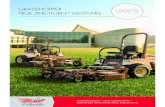 GRASSHOPPER COMMITTED TRUE ZEROTURN MOWERS€¦ · Your safety is our priority. • Our Vigilant Operator Presence System™ A system of interlock switches shuts down combines standard,