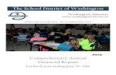 The School District of Washington€¦ · Major Initiatives The District continues to improve its facilities and infrastructure to better serve students. New classrooms were constructed